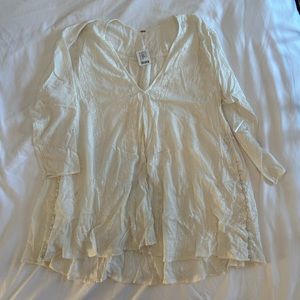 Free People Ivory Tunic Dress